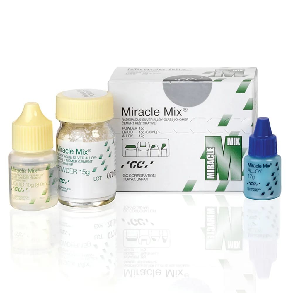 Dental GC Miracle Mix Silver Alloy GIC Restorative Cement Pack