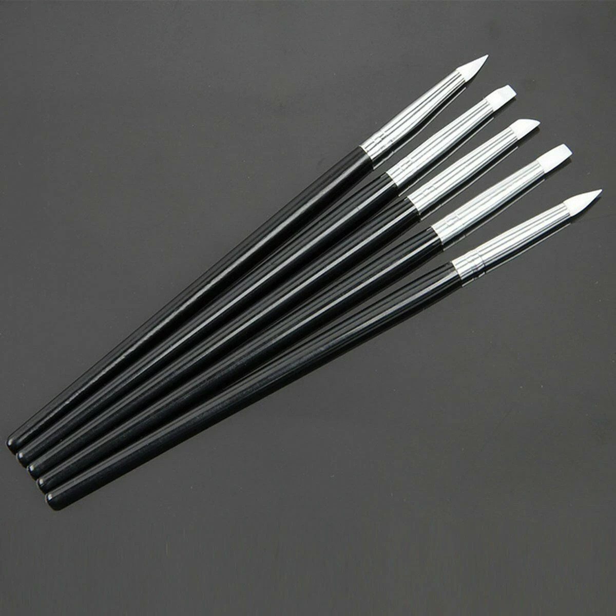 3 Set Dental Composite Resin Veneer Cement Different Shapes Nib Resin Brush Pen