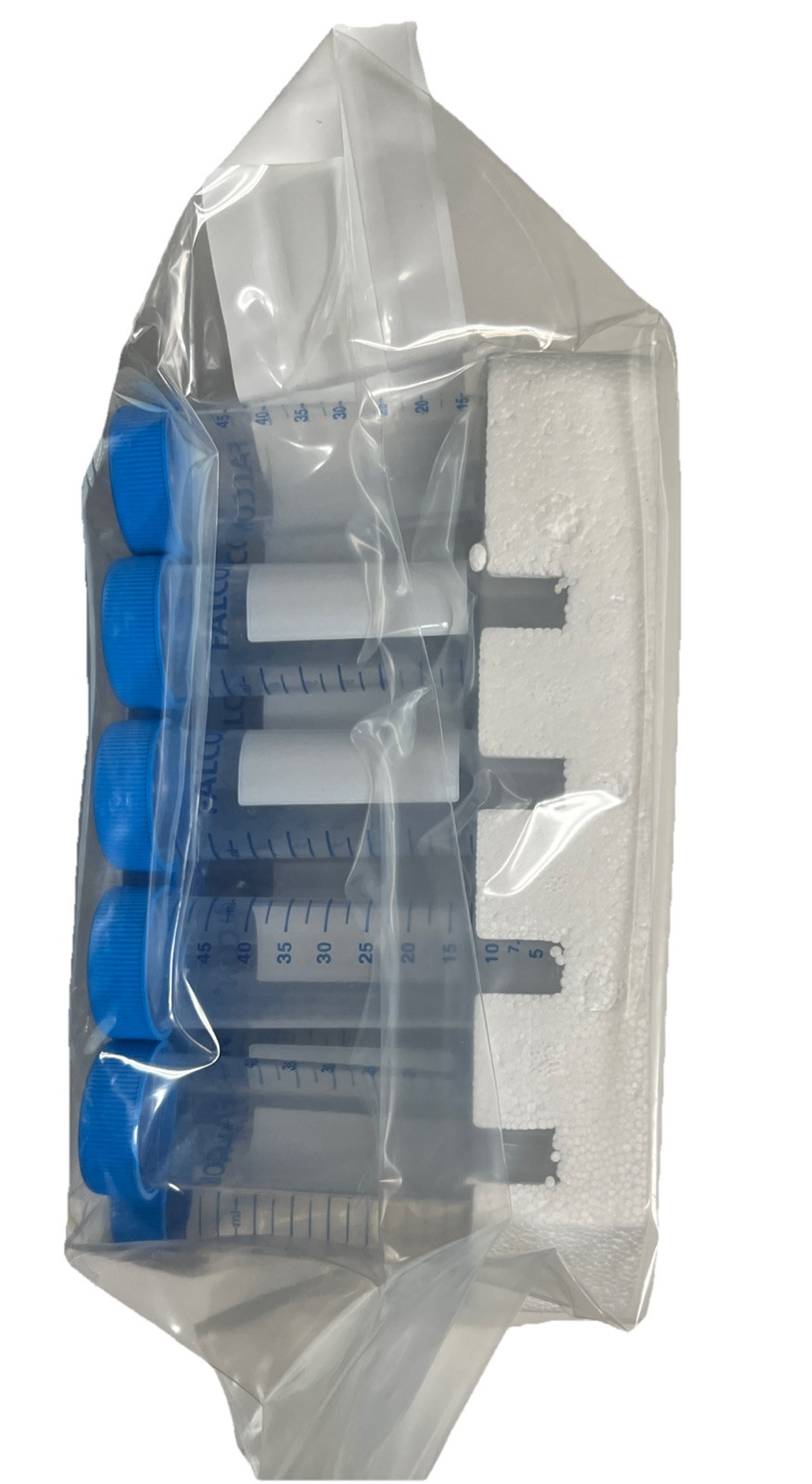 2x CORNING 352098 FALCON 50mL POLYPROPYLENE CONICAL CENTRIFUGE TUBES BOX OF 50