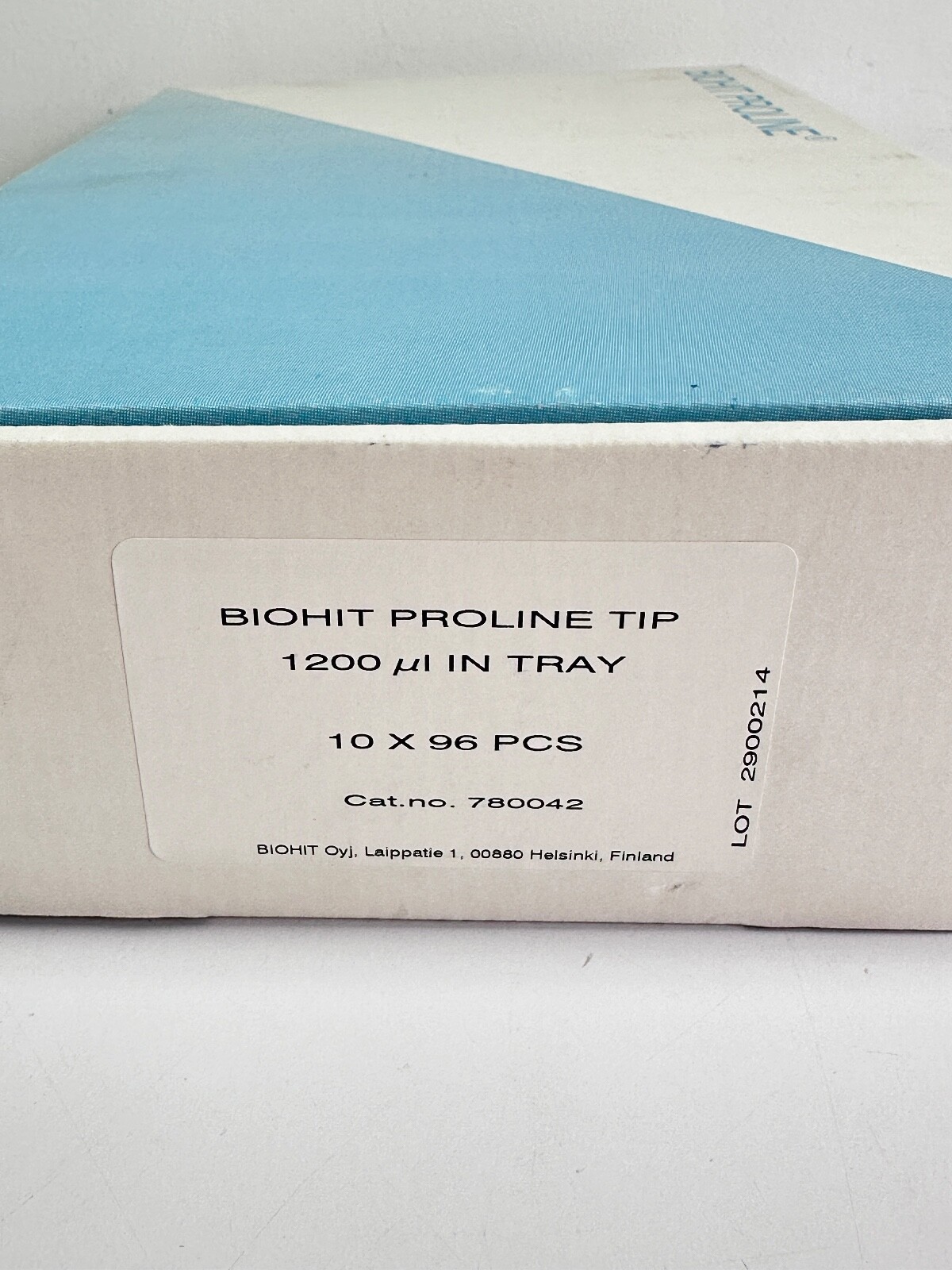 10x BIOHIT Pipette Tips, 50-1200ul, Biohit Proline, Sealpette, Nat Ster., 96/rk
