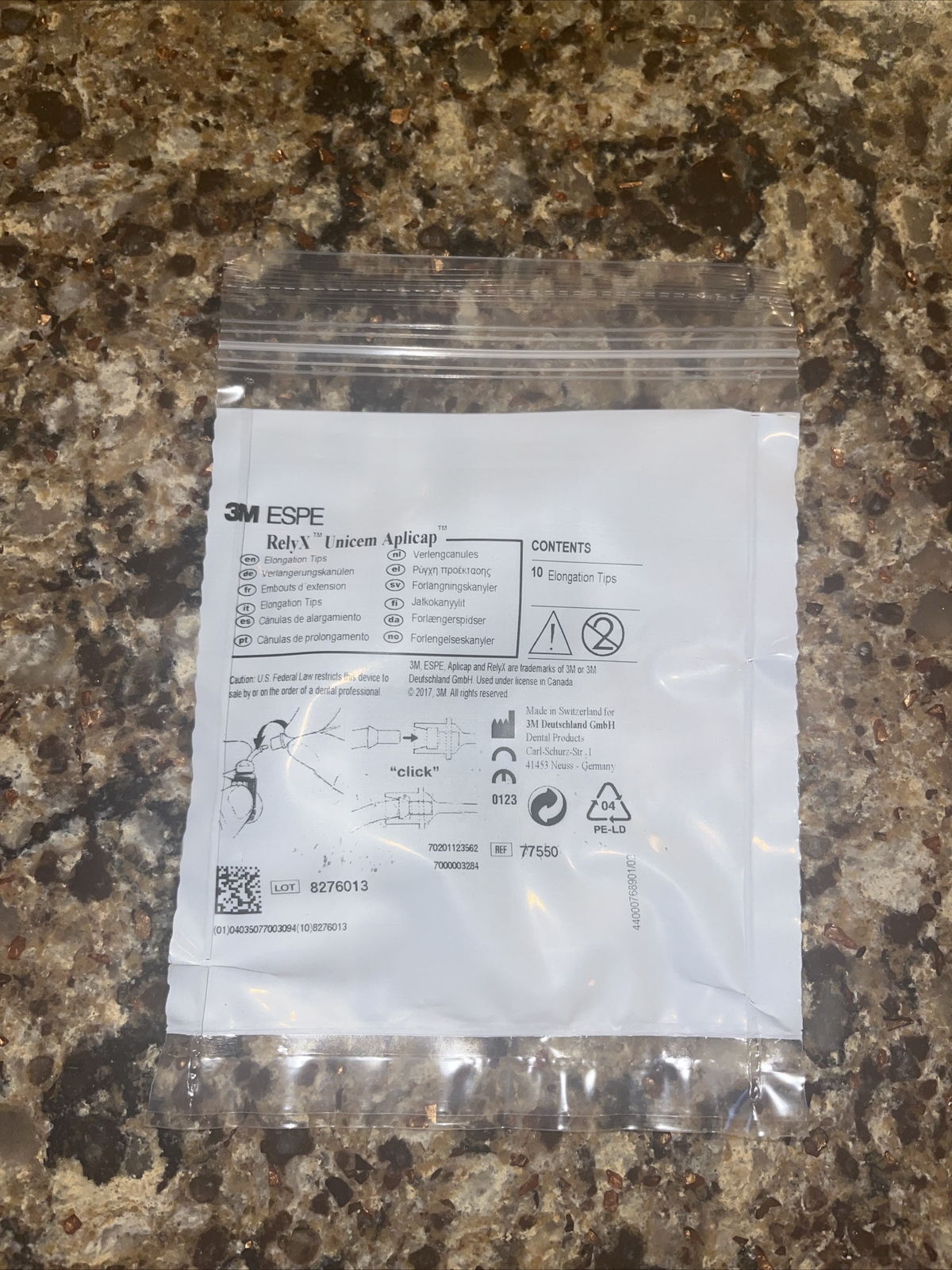 3M ESPE RelyX Unicem Aplicap Elongation Tips 77550 Bag of 10