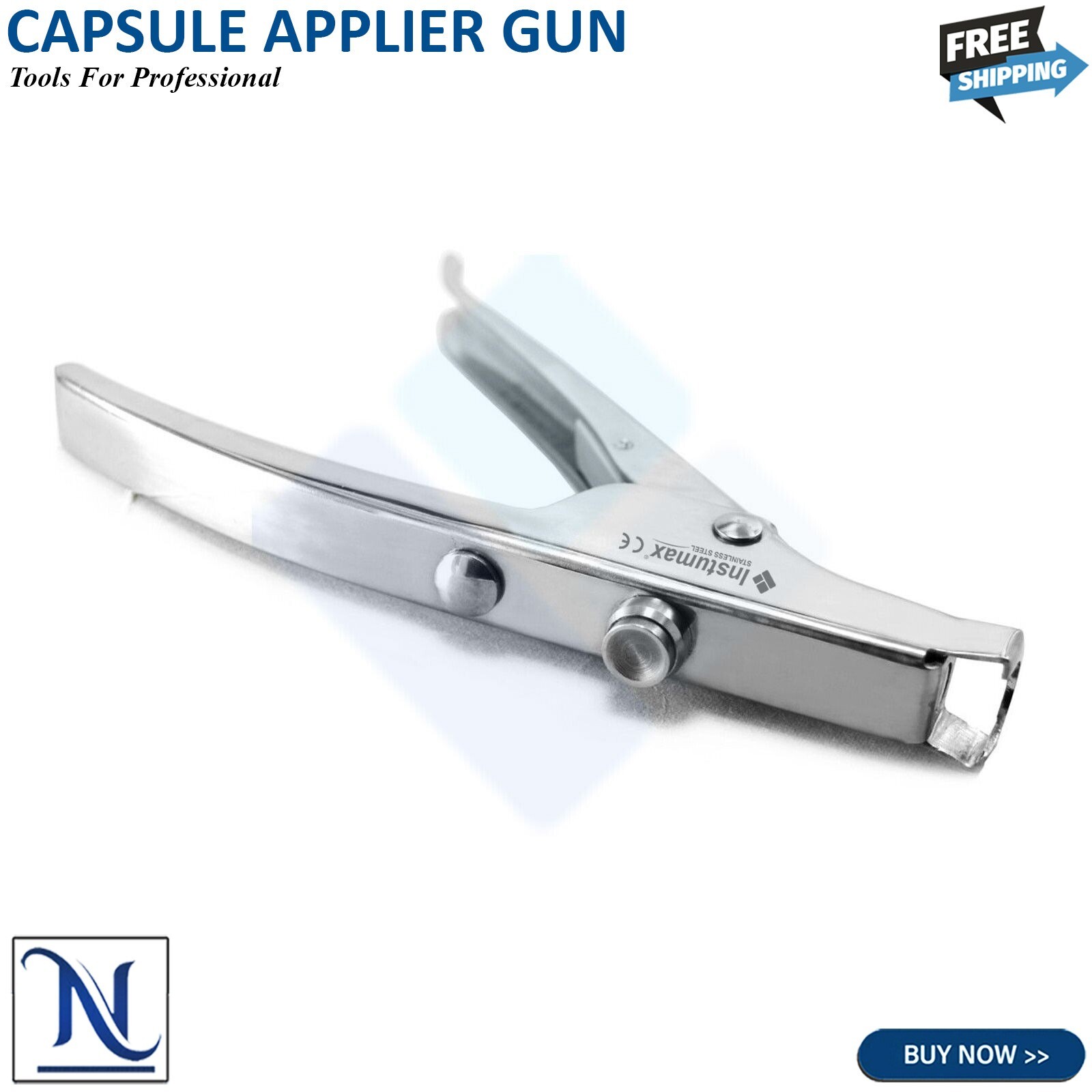 Dental Capsule Applier Gun – GC Fuji & SDI Compatible, Autoclavable by INSTUMAX
