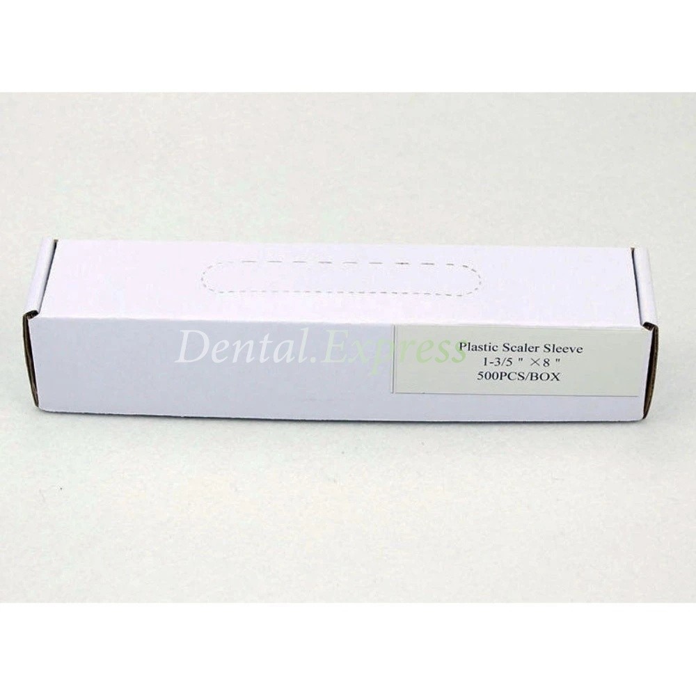 500Pcs Dental Disposable Plastic Cover Digital X-ray Sensor Barrier Sleeves