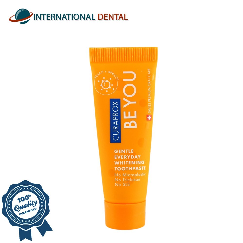 Curaprox Be You 6 Taste Toothpaste & Toothbrush Pack Whitening Oral Care Set