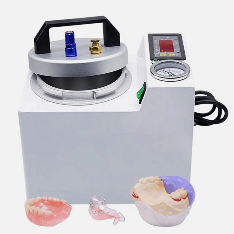 4-In-1 Dental Lab Polymerizer Polymerizing Machine Curing Pressure Pot 110V