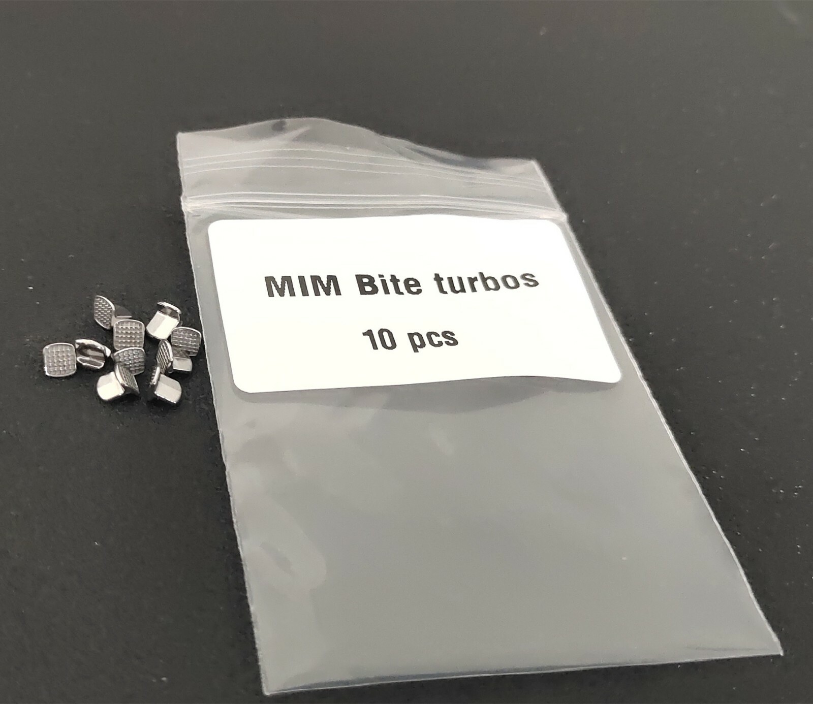 10Packs 100 Pcs Dental MIM Bite Bulider Bite Turbos For Deep Bite Coorection