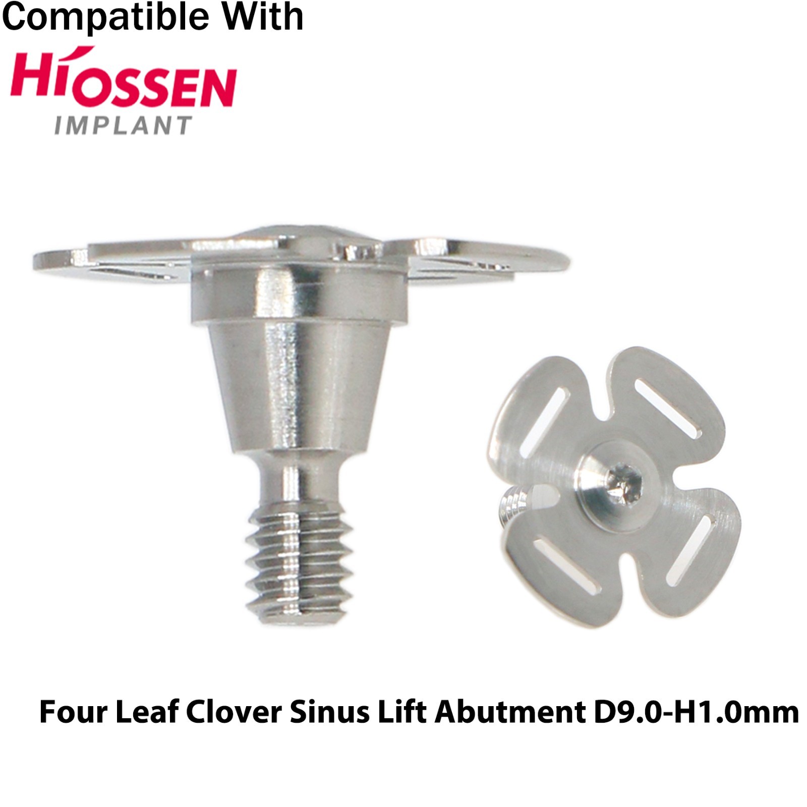 Dental Titanium Sinus Lift Temporary Abutment Fits Hiossen Osstem Dia Ø6.0-9.0mm