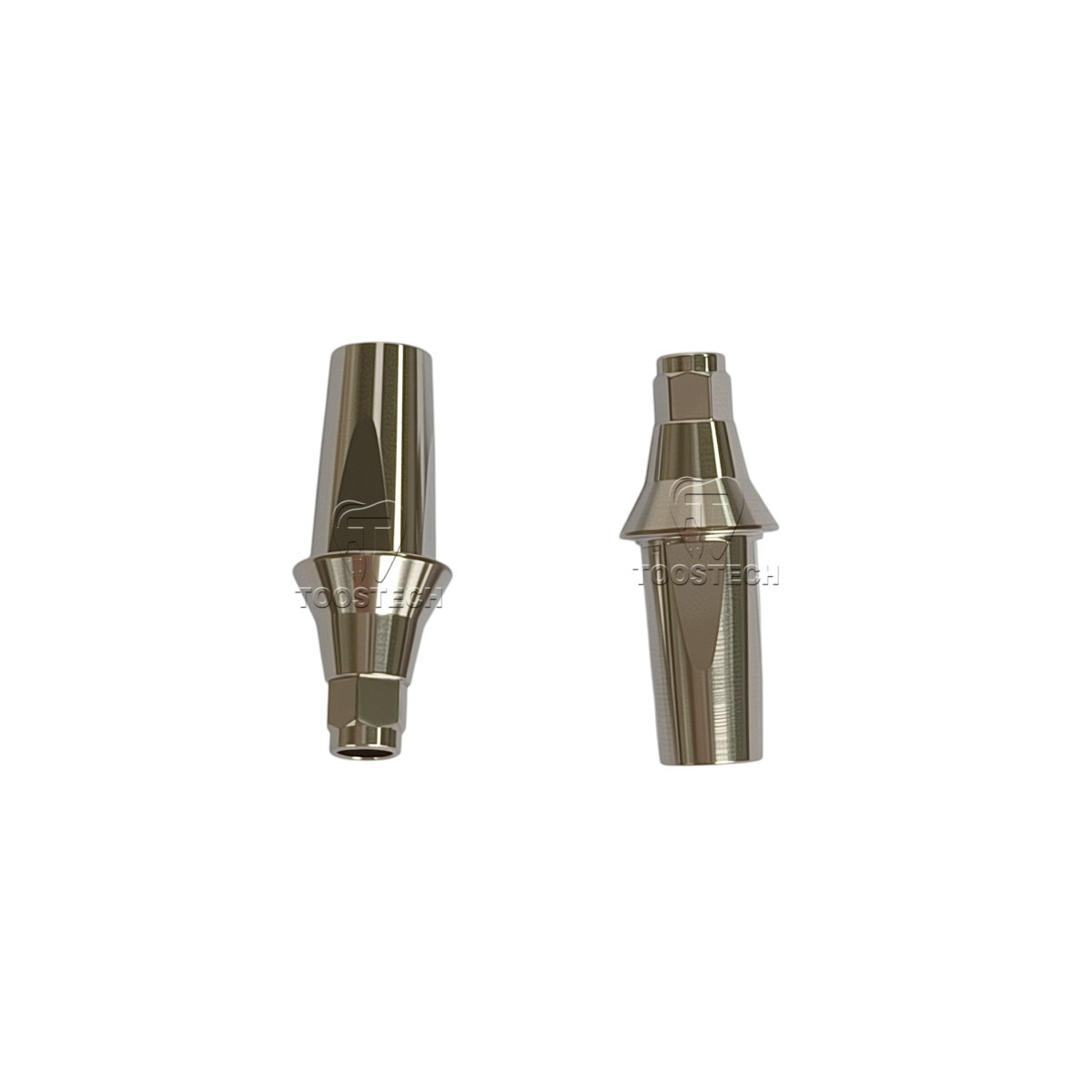 Titanium straight abutment Ti cemented standard abutment compatible with ICX