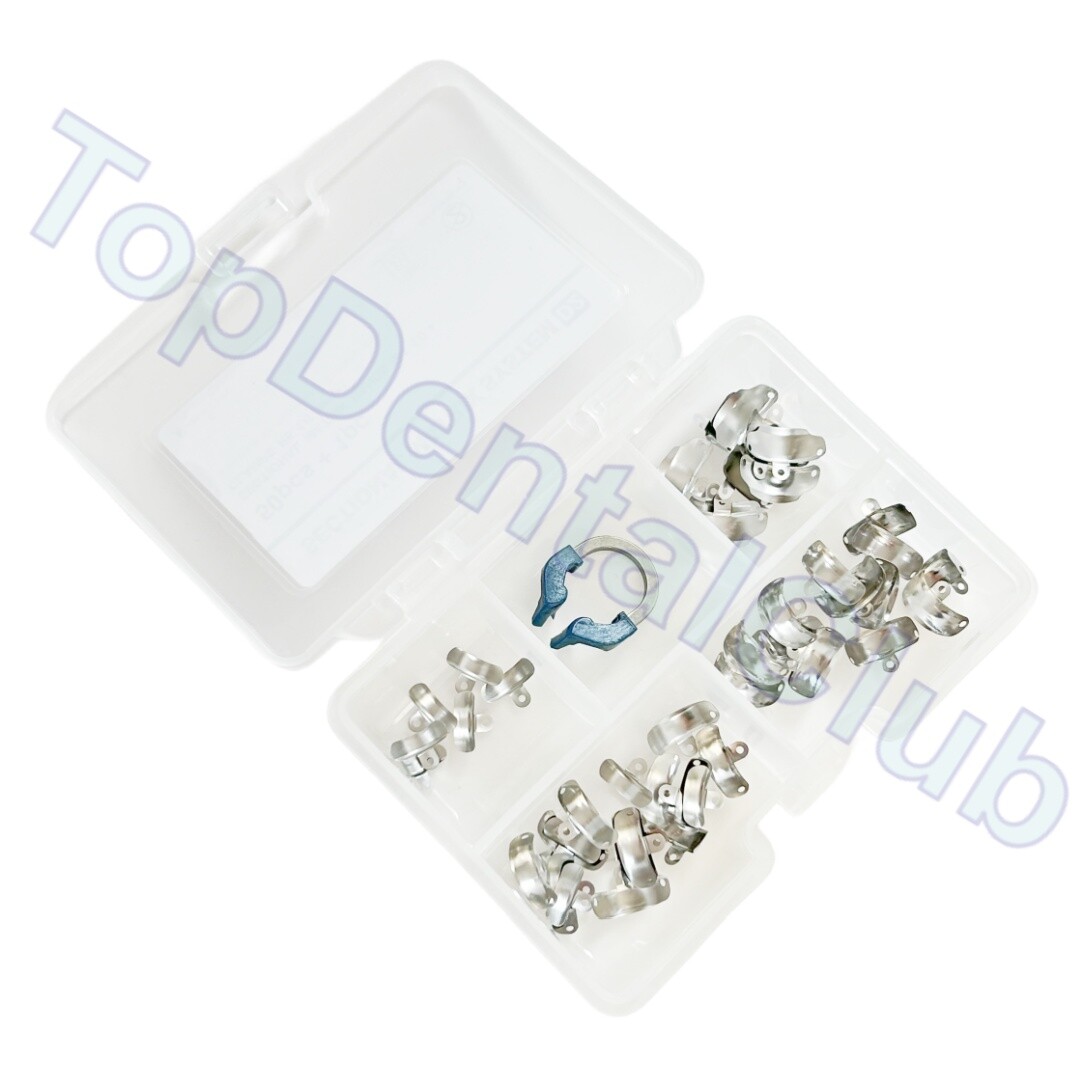 Dental Sectional Contoured Matrix System Matrices Bands Clip Clamp Holder Ring