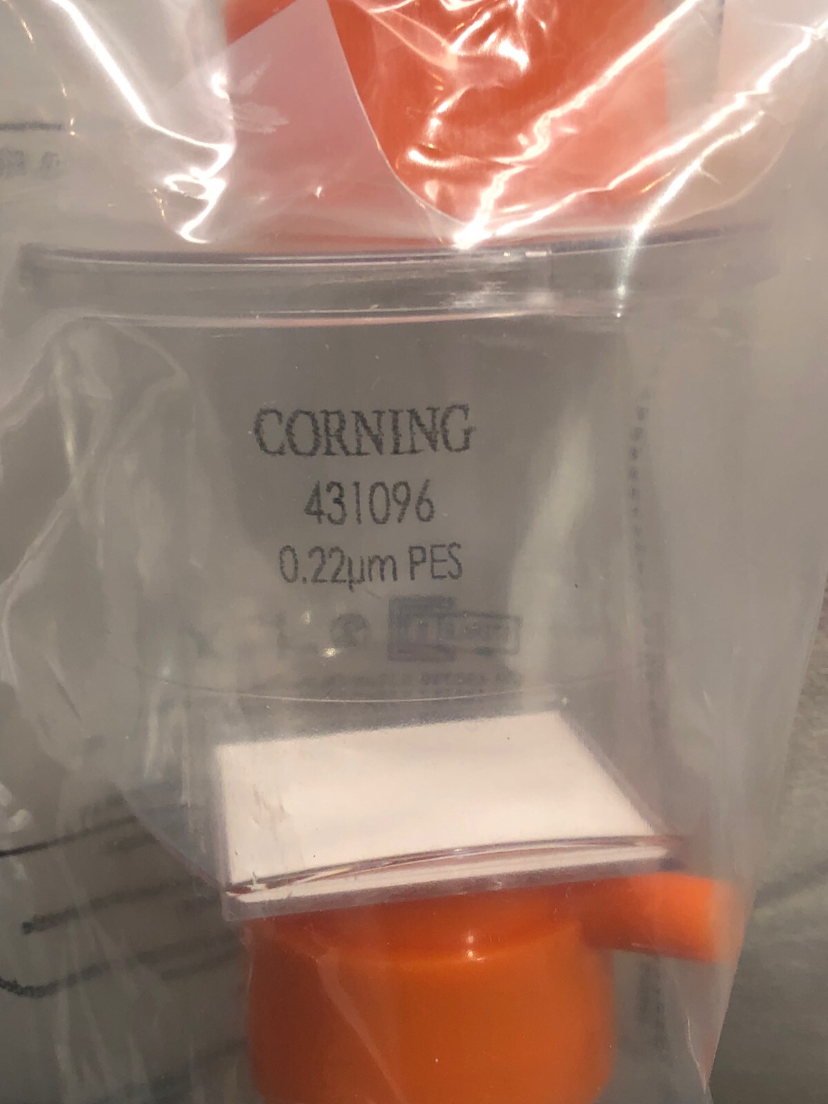 Corning 250mL Filter System 1 System/Bag 431096 0.22um PES Lot Of 2