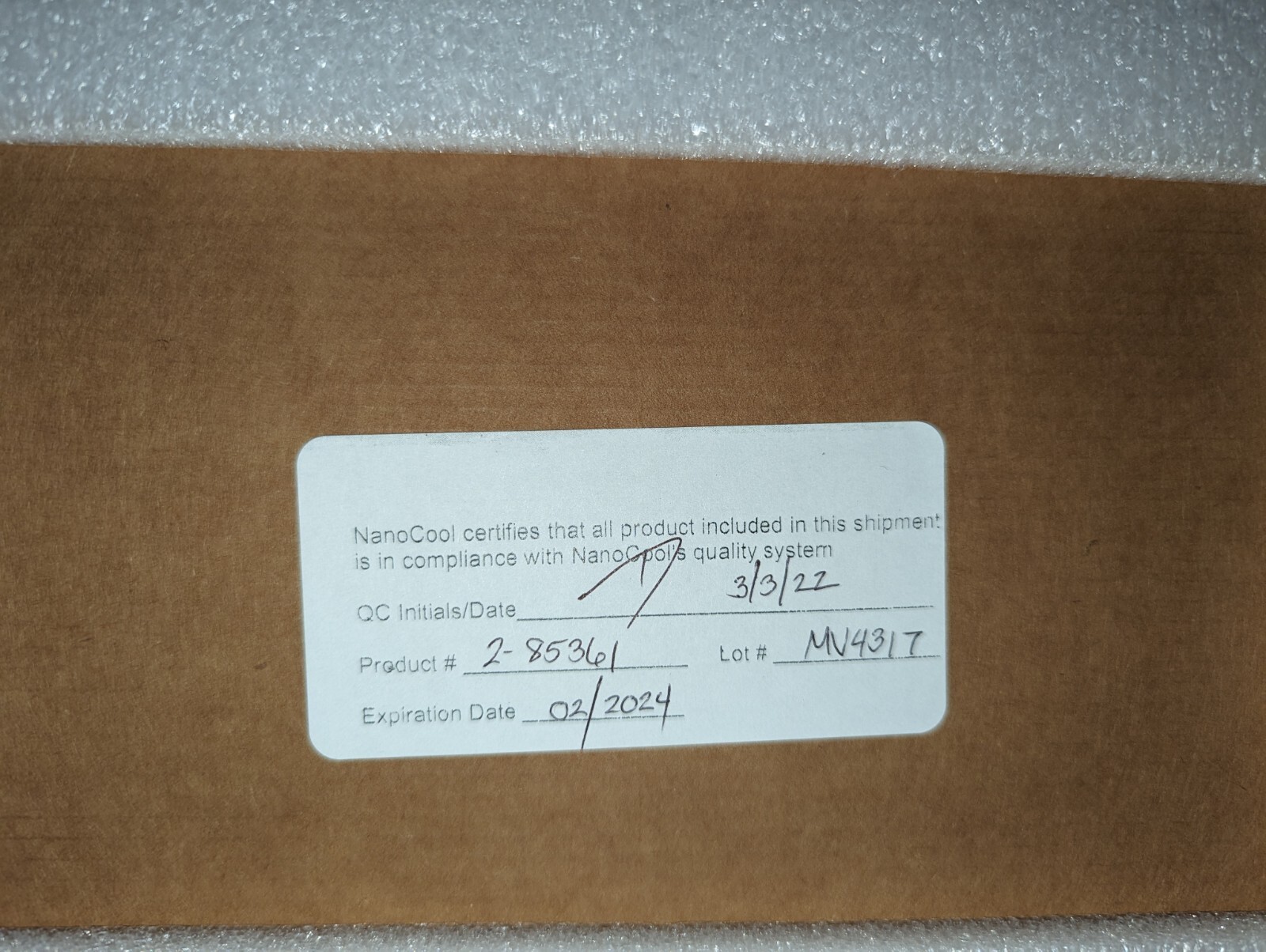 Therapak NanoCool Refrigerated Specimen Shipping System 2-85361