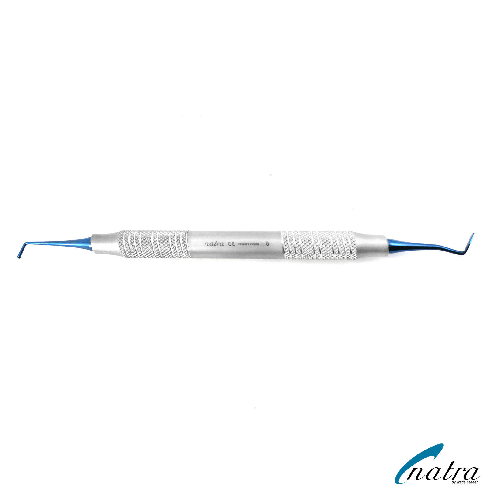 6 Composite Dental Filling Instrument Probe Scaler spatula heidman + TRAY NATRA