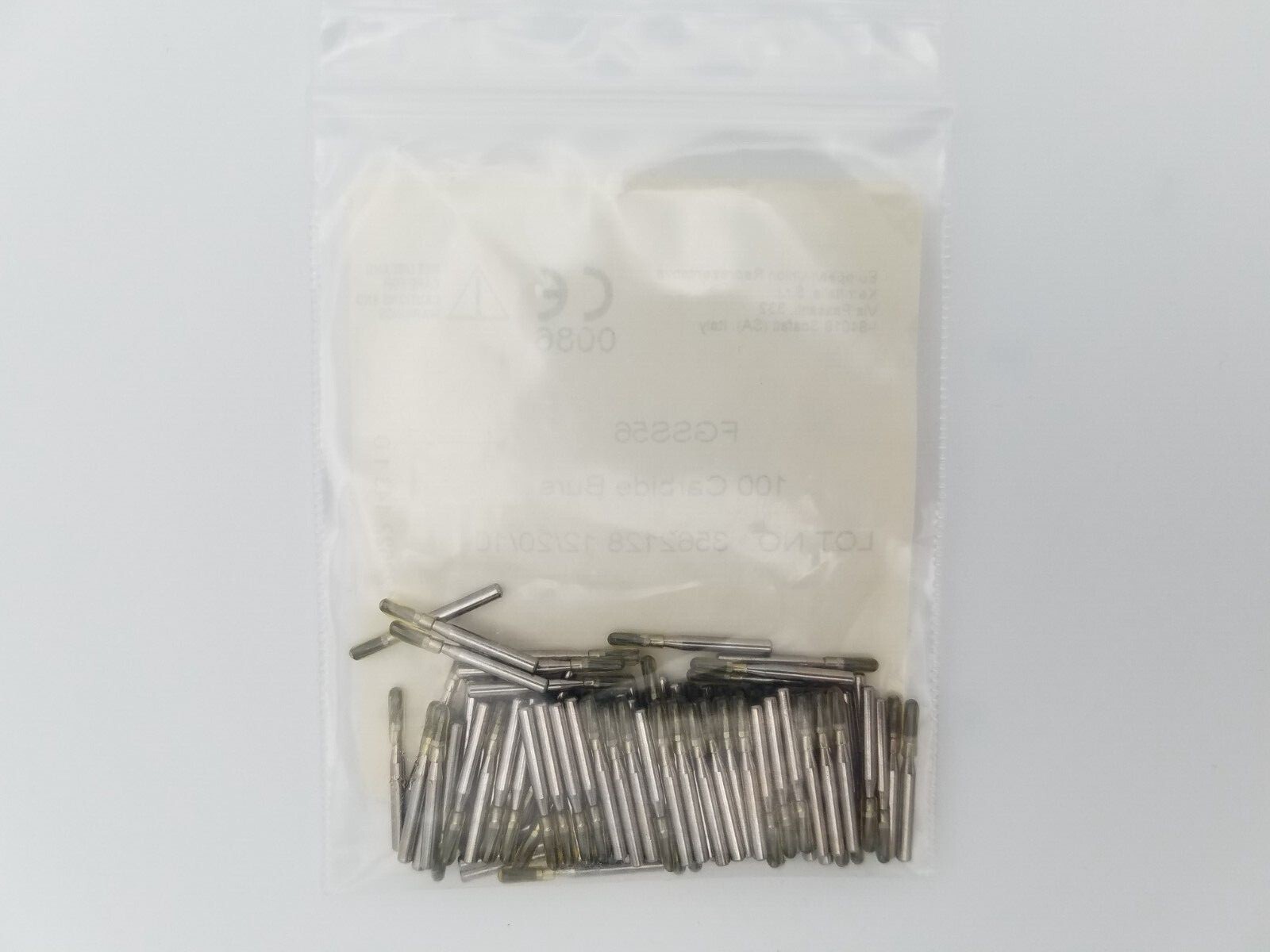 FGSS56 100/pk Carbide Burs Friction Grip Bur Short Shank