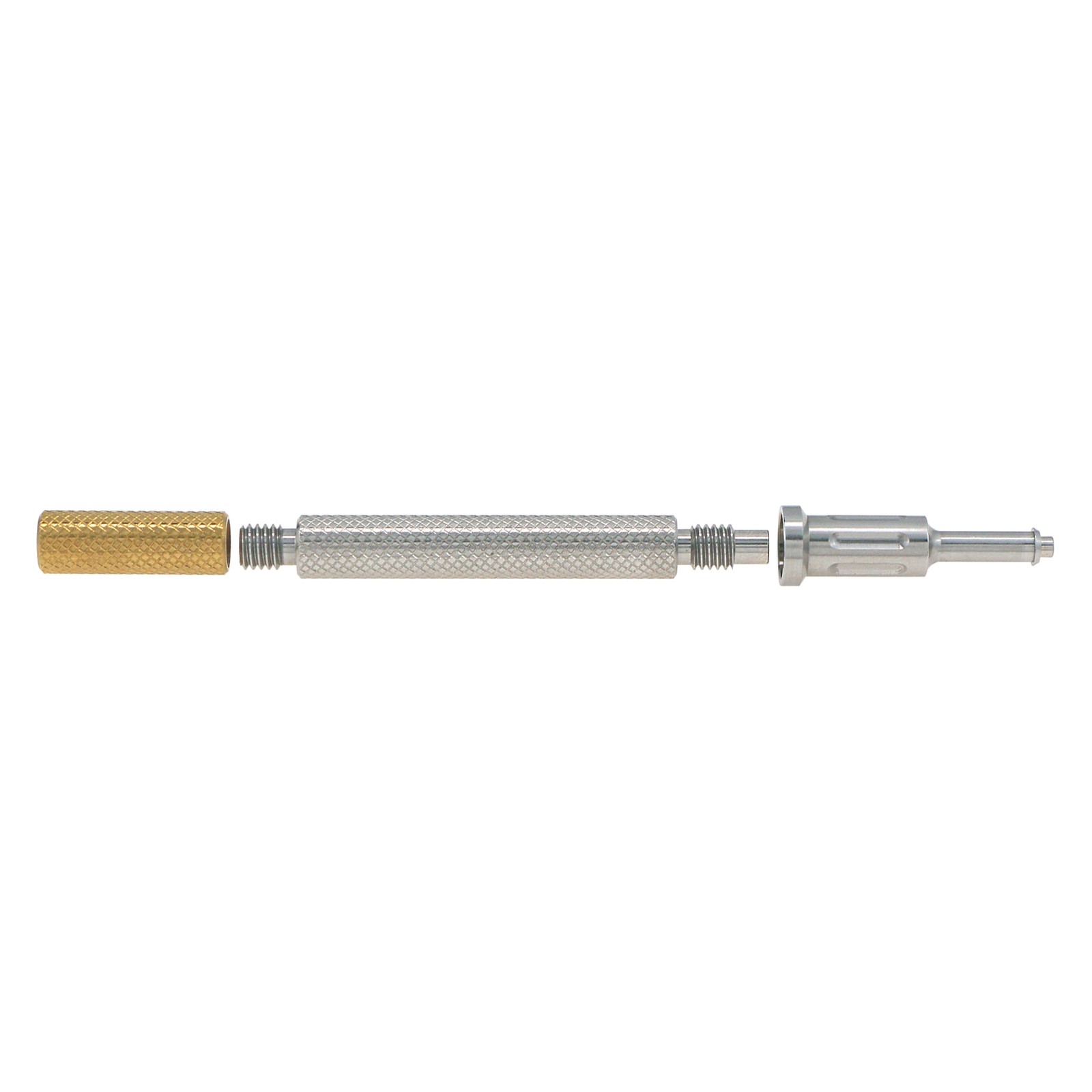 US Locator 3-In-1 Core Tool Overdenture Male Cap Insertion Removal Gold/Silver