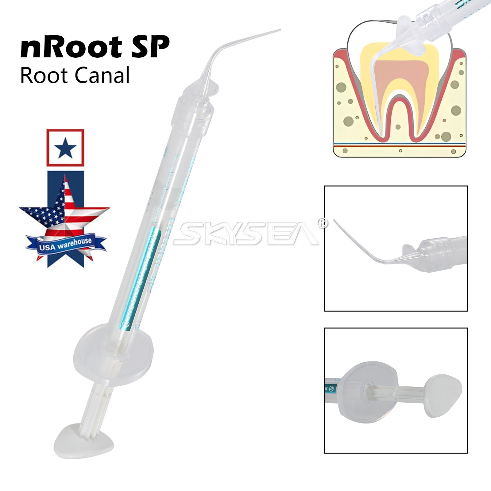 BC Sealer Bioceramic Root Canal Sealing bioceramic sealer SP 1g Syringe 10 Tips