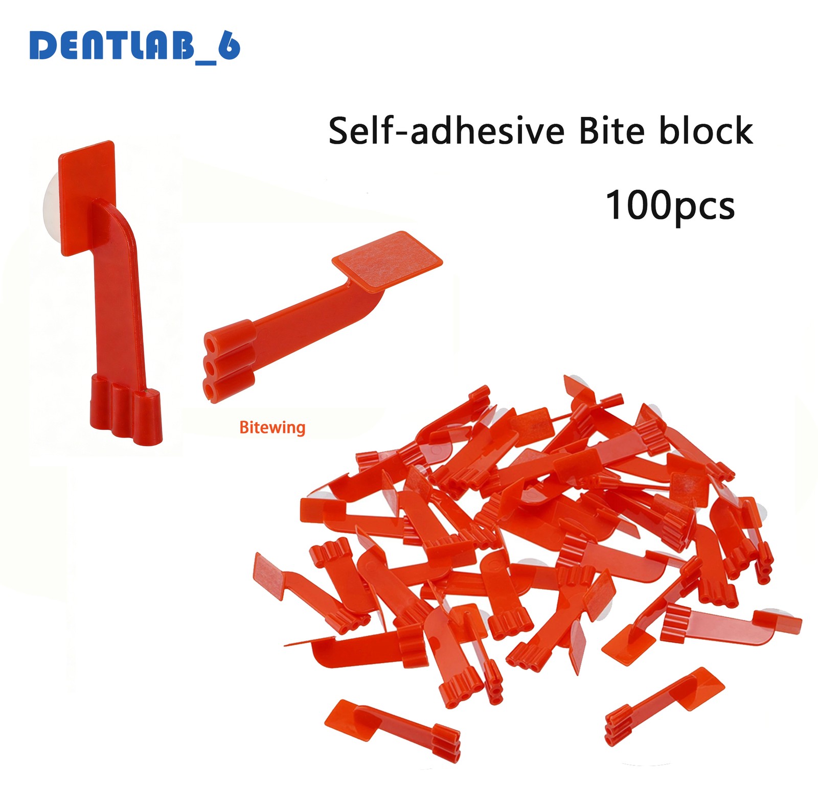 100pcs Dental Sensor Holder self-adhesive Dental X-Ray Positioning Bitewing New