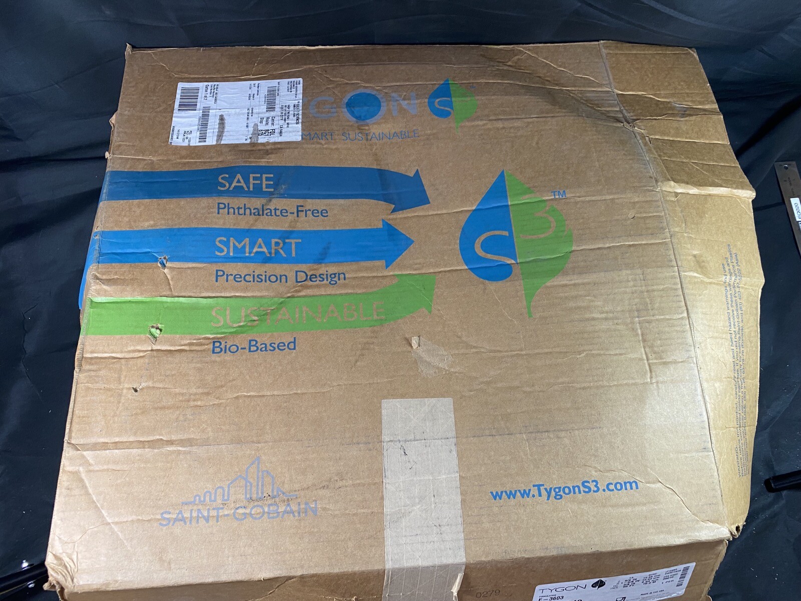 TYGON 5/8″ ID 1-3/8″ OD 3/8″ Wall ~40 Feet Flexible Tubing E-3603 (40’/Pk)