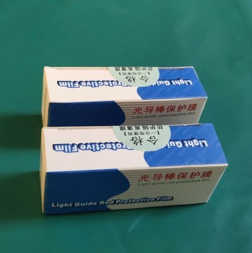 2Boxes/400Pcs Disposable Dental Light guide rod Protective Film Cover/ Sleeve