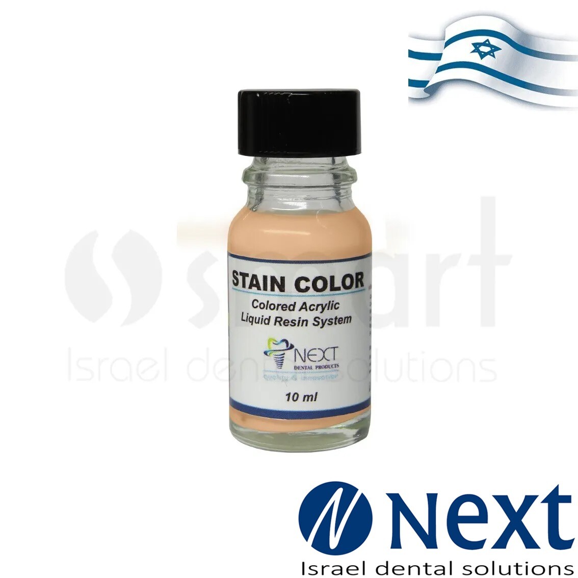 Dental Stain Color teeth shade acrylic liquid resin system A+B 10 ml Israel