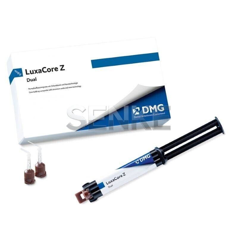 DMG Luxacore Z Dual Core Buildup Material Dentine Composite Shade A3 Paste 9g