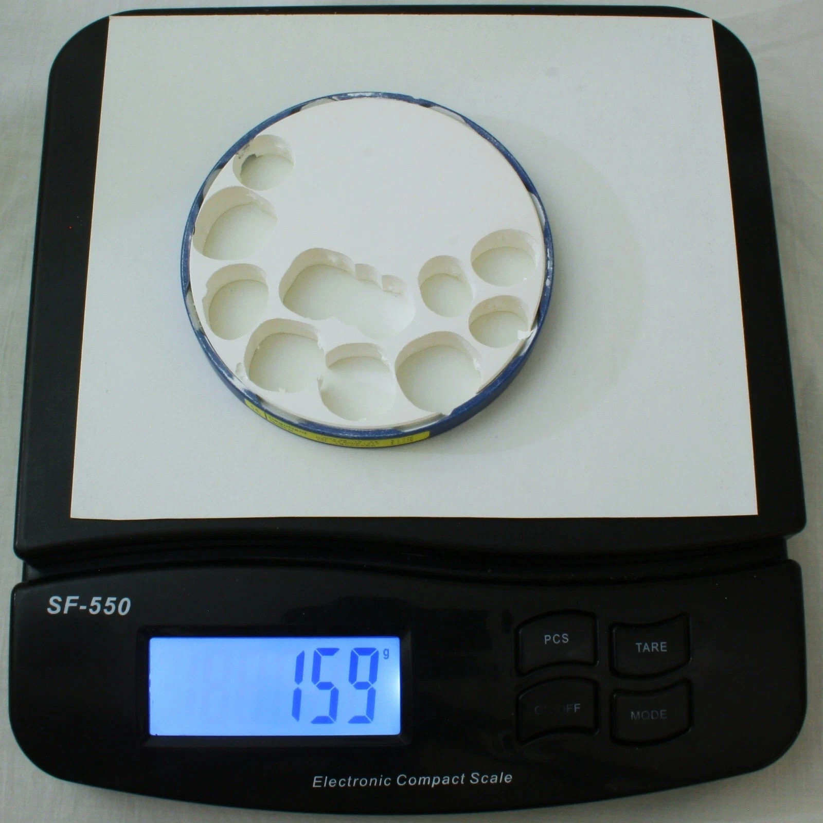 Used Dentsply DeguDent Cercon ht Zirconia Disc Blank 98×12 mm 12-B3 Use by 2023