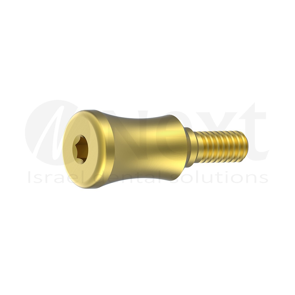 Lot x 20 Healing cap Concave abutment titanium 2-6 mm Ø 4.6 MM