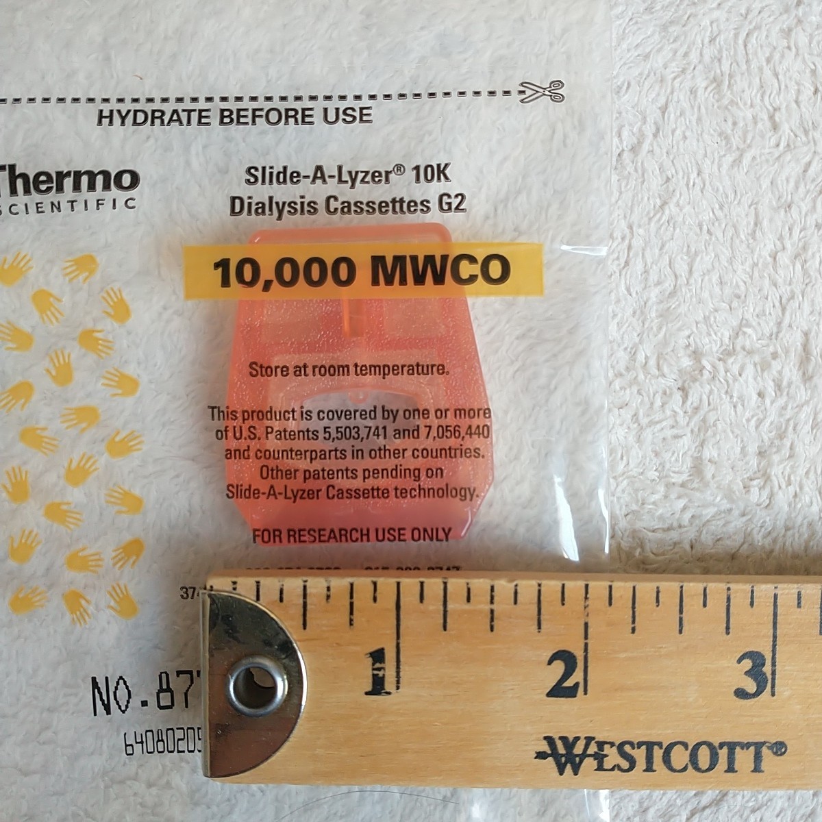New Thermo 87729 Slide-A-Lyzer Dialysis Cassettes G2 0.5 mL 10k Open Box 5x