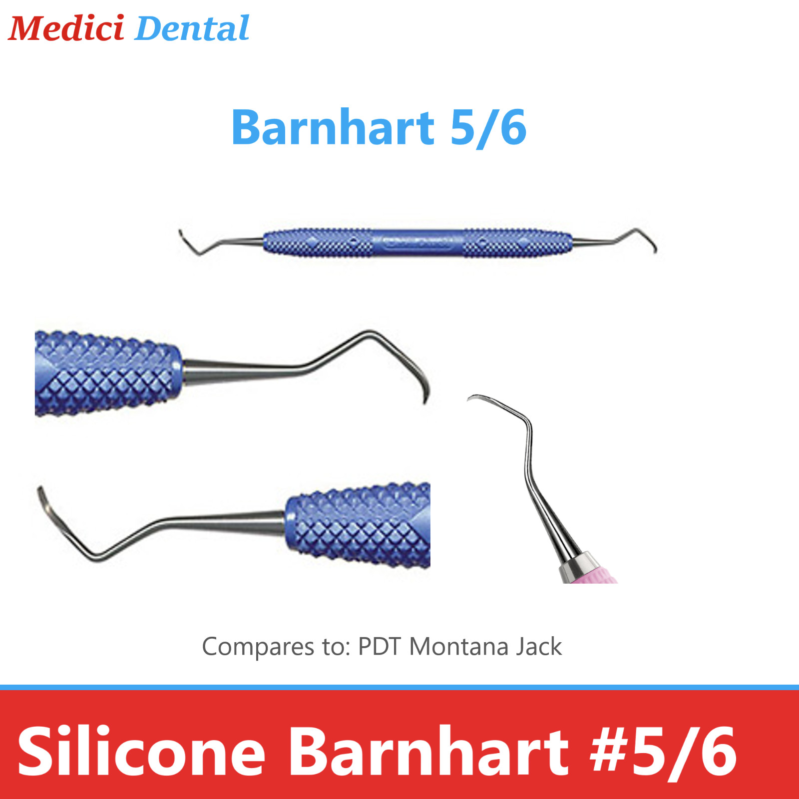 Dental Barnhart 5-6 Columbia, McCalls Universal Curettes, Anterior Scaler Langer