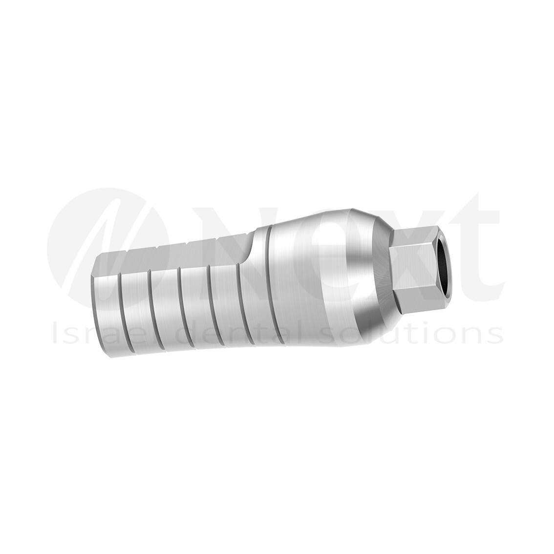Lot x10 Titanium Straight Long 12mm Abutments 10 white + 10 blue