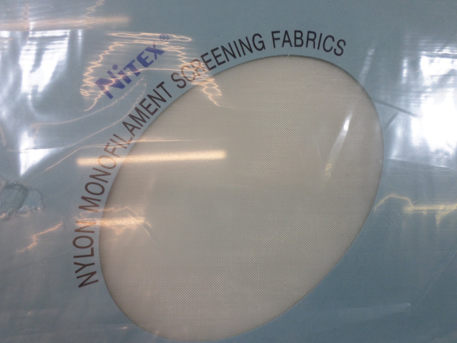 TETKO 12 x 12” Nitex Nylon 210µm Pore Monofilament Screening Fabric (Pack of 6)