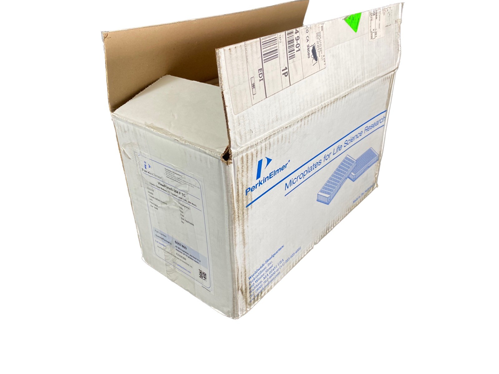 PERKIN ELMER ViewPlate-384 TC Treated Sterile Black PS 384-Well 6007460 (20/Cs)