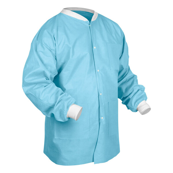 Medicom 8104-D SafeWear Hipster Jacket Soft Blue X-Large 12/Pk