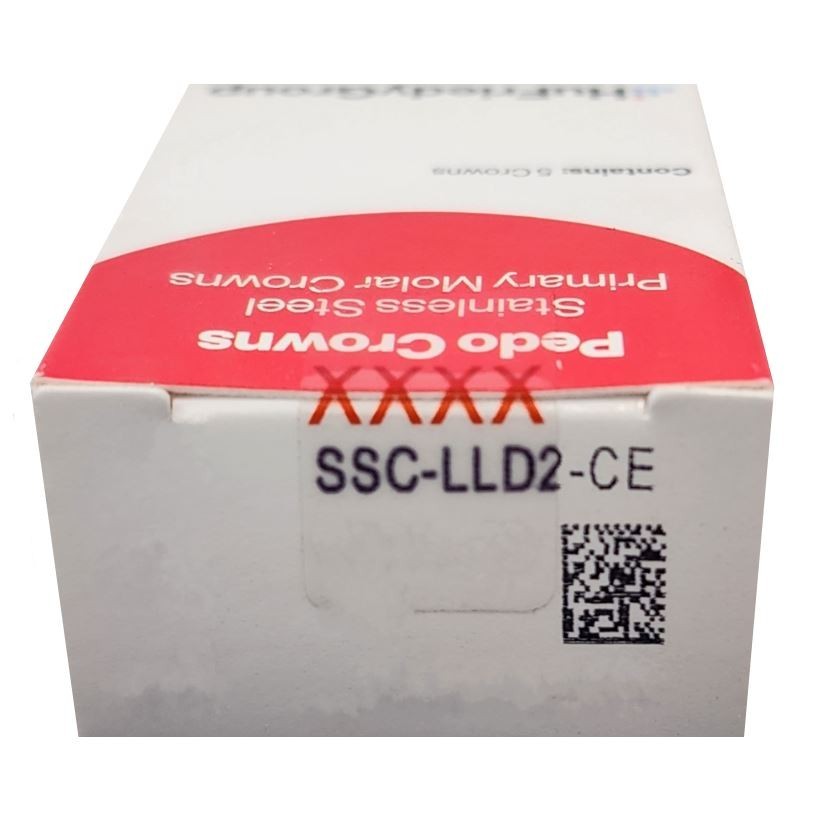 *5-Pieces* HuFriedyGroup Pedo Crowns Lower Left 1st #2 Refill SSC-LLD2
