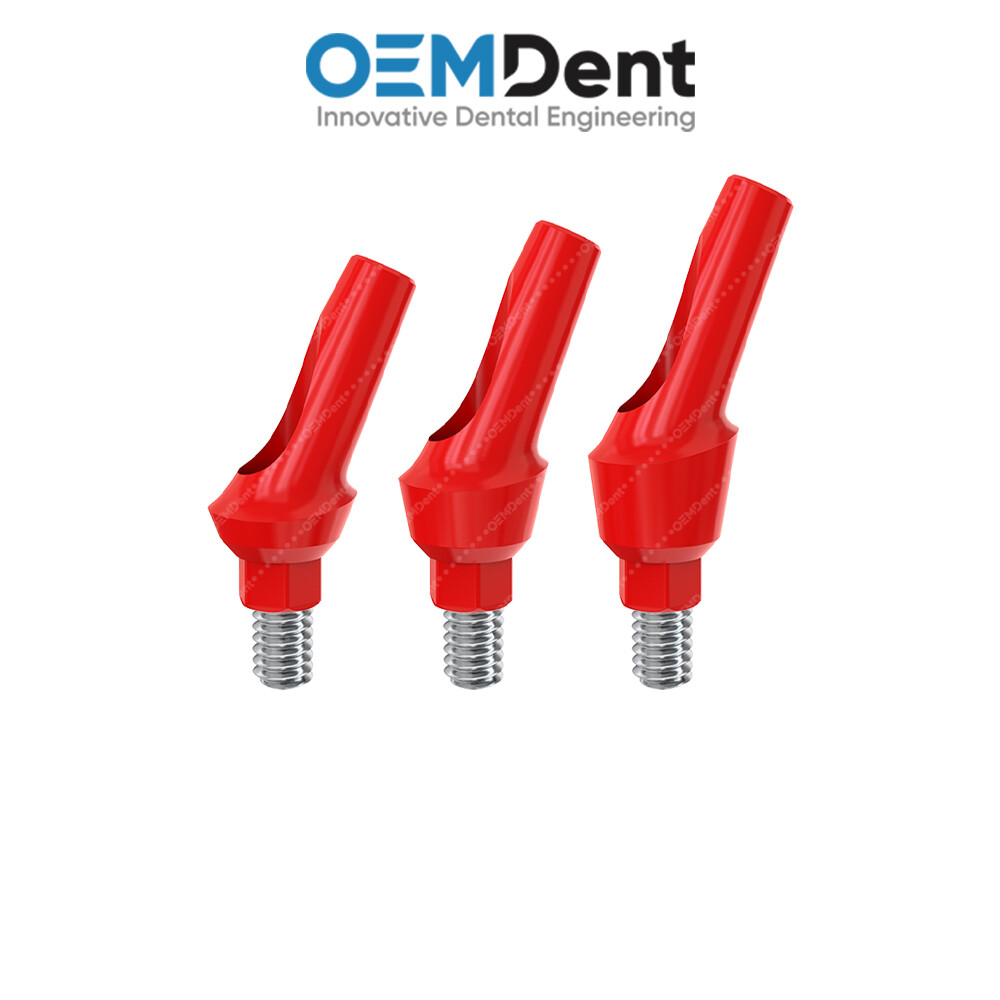 Angulated Anatomic Castable Prosthetic 25° – Paltop® Int Hex 2.42mm Compatible