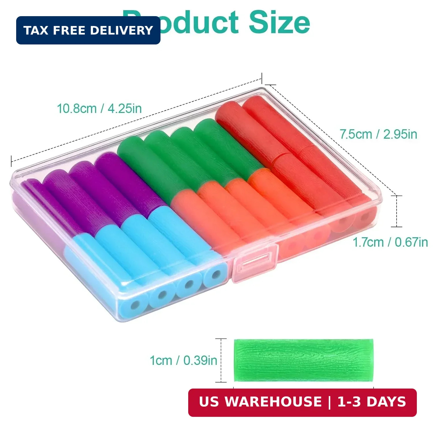 20 Pack Aligner Chew for Invisalign,Soft Silicone Aligner Trays Seaters, Orthodo