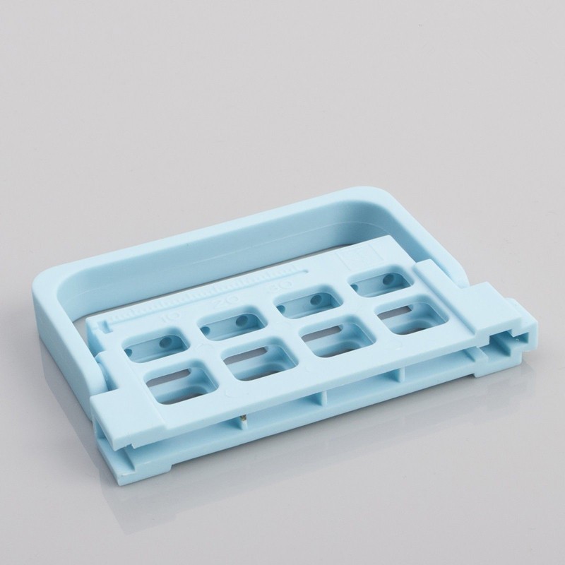 Dental Endo Guard Files Holder Ruler Autoclavable File Block Organizer 8 Hole