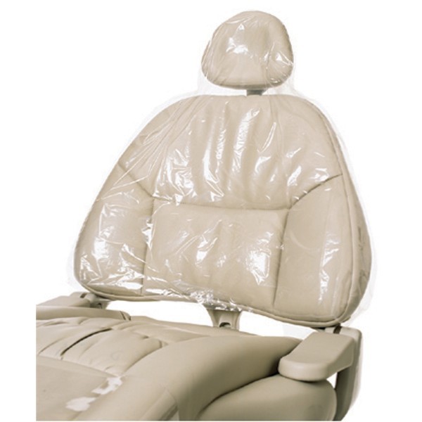 675 Pcs REDLAND Dental Half Chair Cover Sleeves 27.5″X24″ Clear Plastic