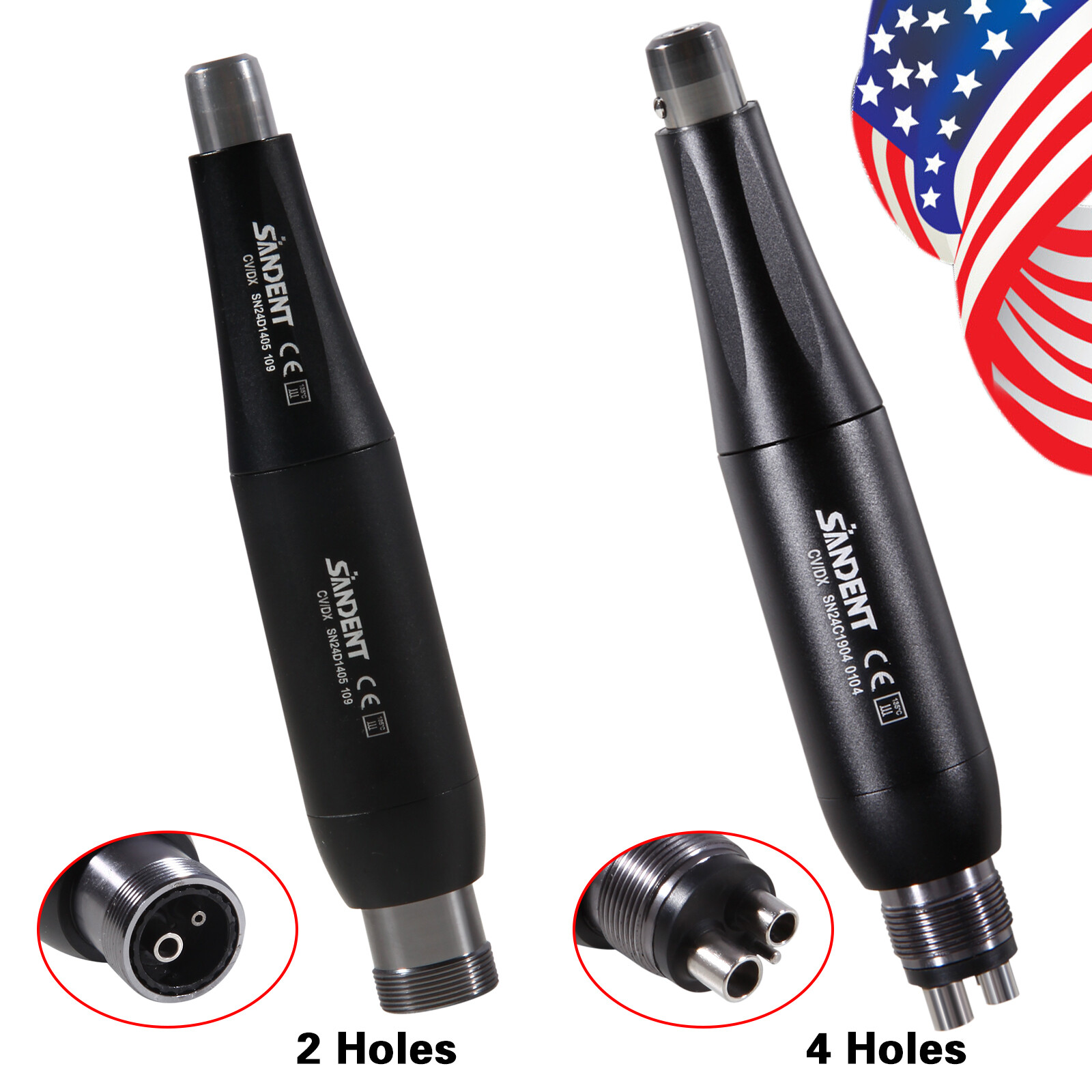 Dental Hygiene Prophy Handpiece slow Low Speed Handpiece Kit 2Hole 4Hole