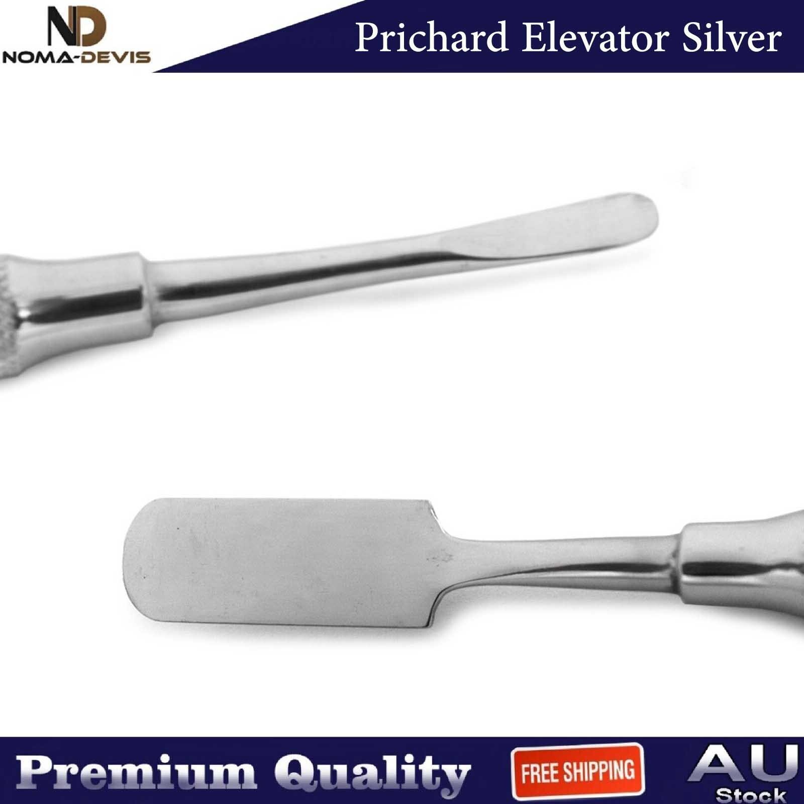 3PCS Prichard Silver Elevator Oral Surgery Dental Implant Periosteal Elevators