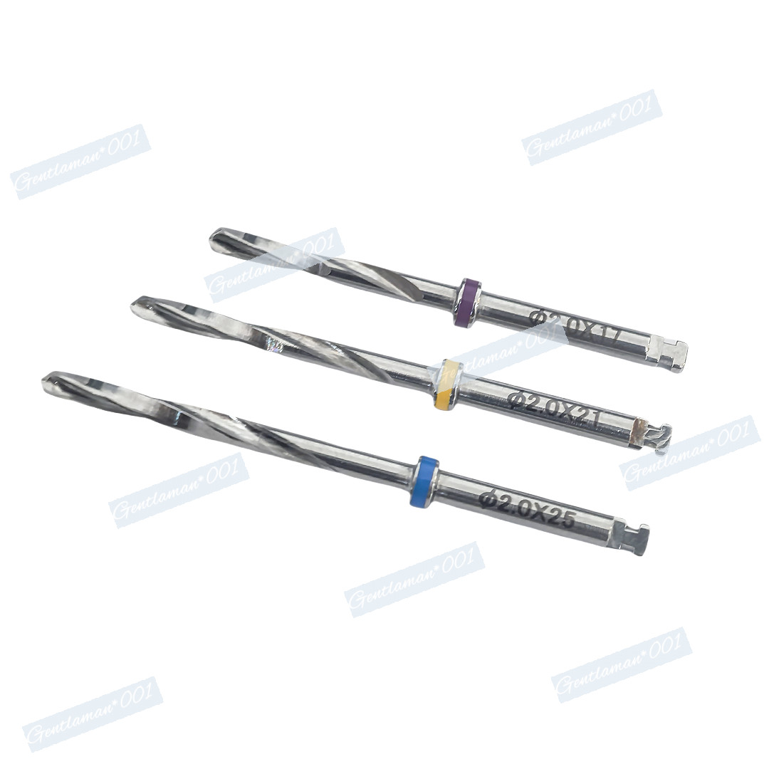 Dental Implant Pilot Anchor Drill Fixing Nail Guide Sleeves Digital Jaw ∅2.0mm