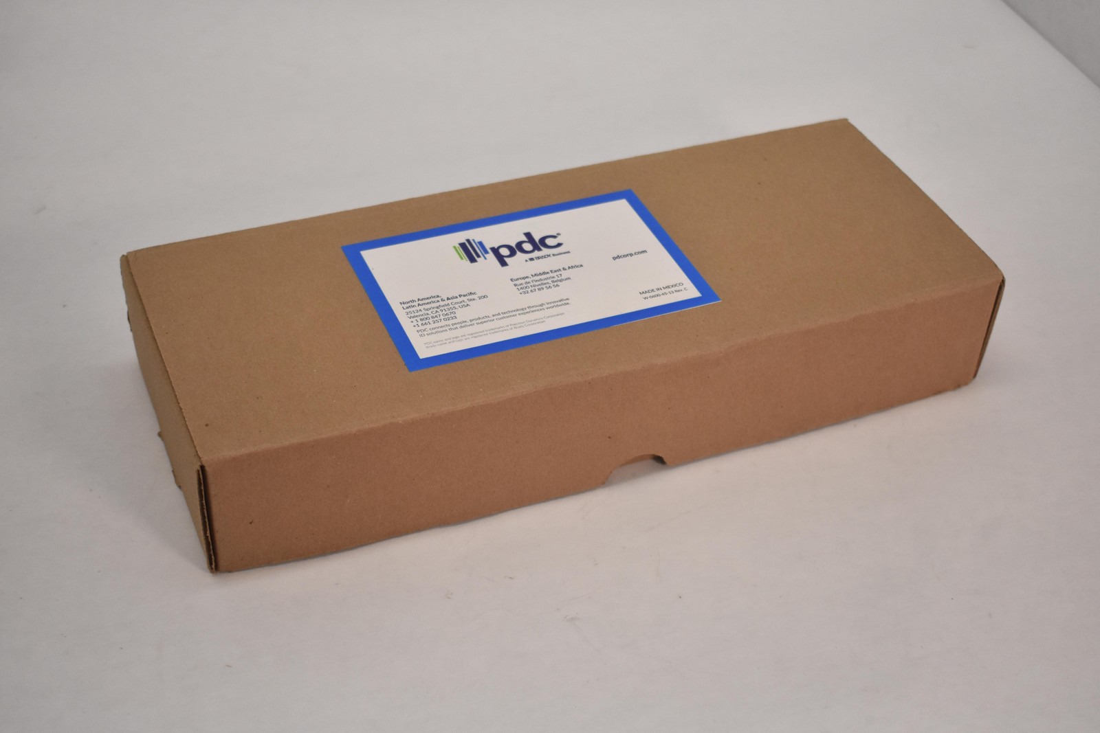 PDC Short Term ID Bands Medical Patient Wristbands Red White Box W-0600-45-13