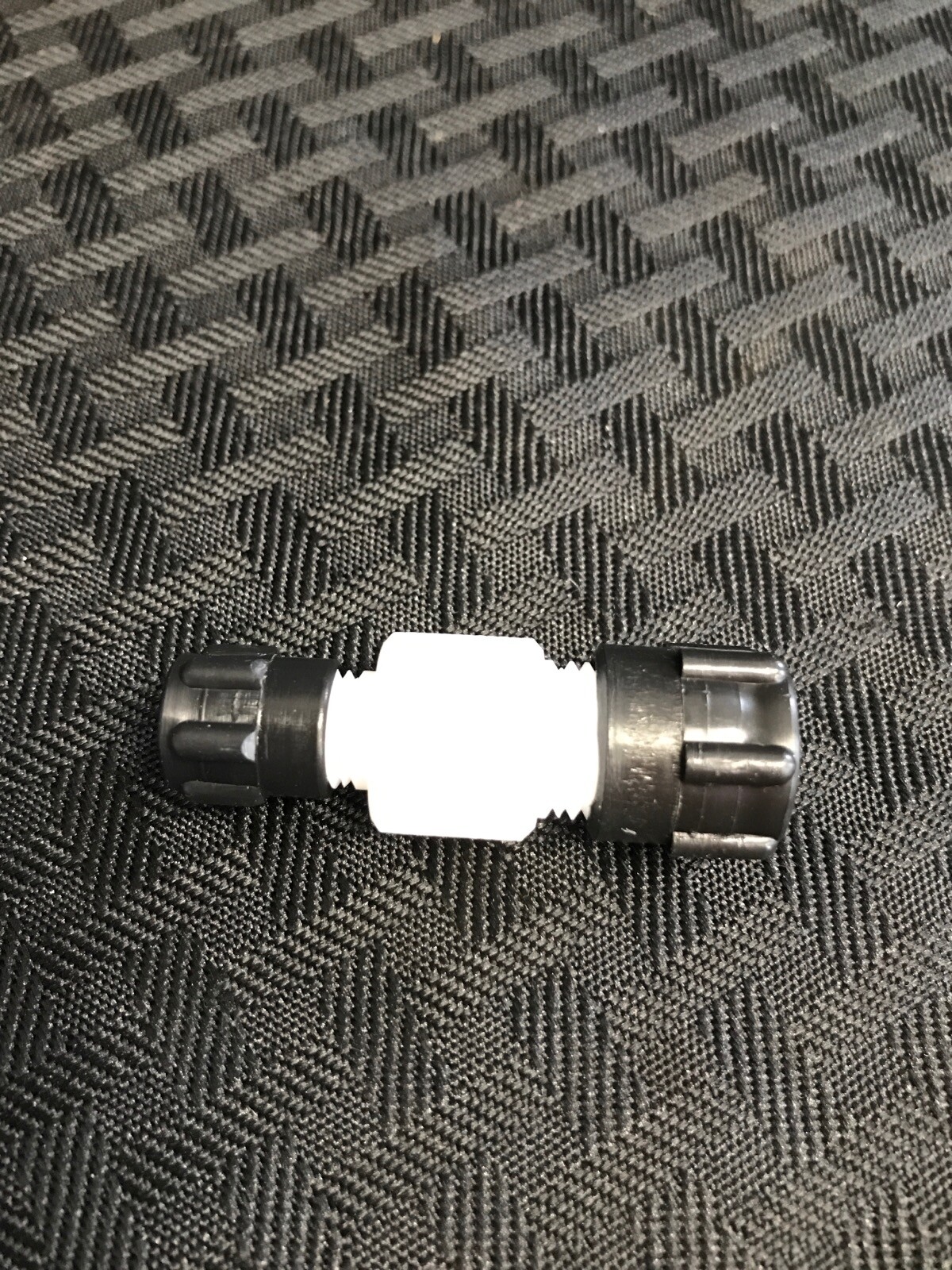 NEW (3) Laboratory PTFE Coupling Reducer Fitting 1/4” to 1/8” ID 1mm Bore