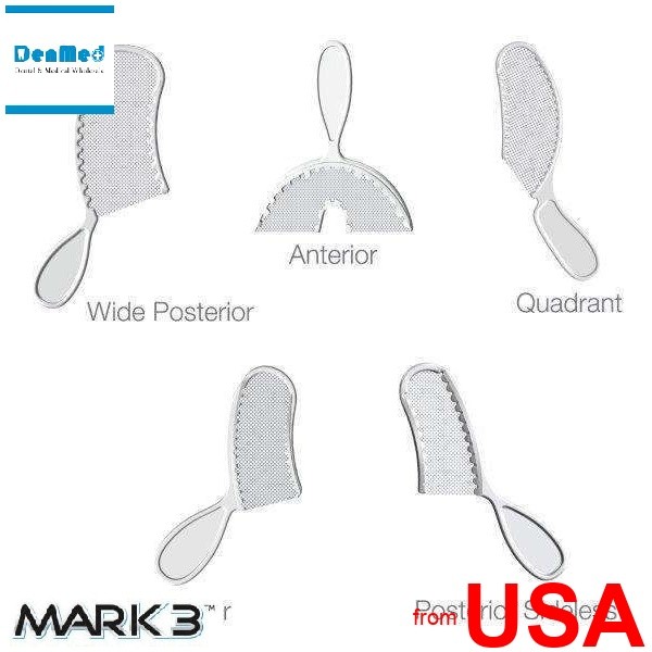MARK3 Premium Bite Registration Tray, Quadrant. 35/pk. Disposable, rigid 425567