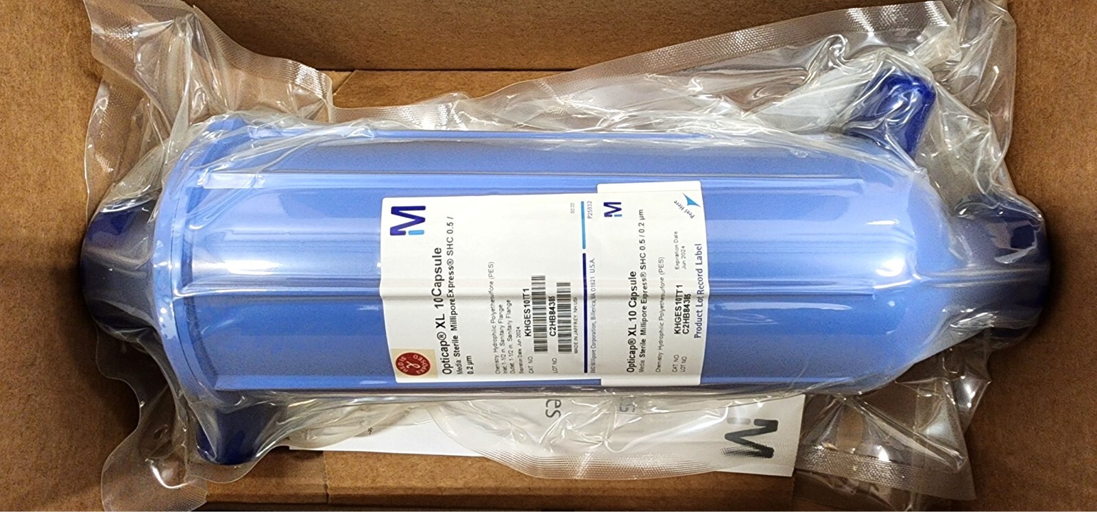 Millipore KHGES10TT1 Opticap XL 10 Capsule Express SHC 0.5/0.2µm Sterile