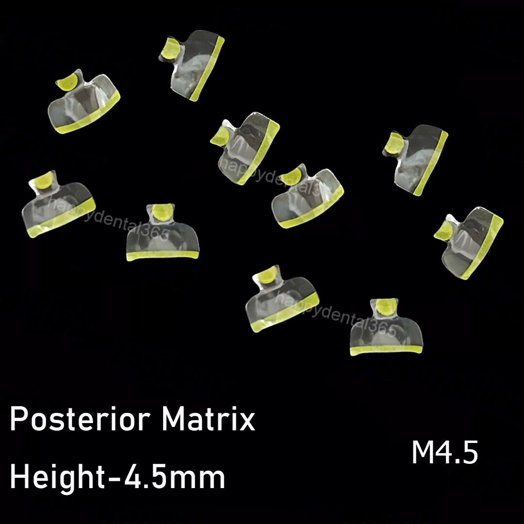 Clear Matrix Dental Anterior Posterior Transparent BT Matrices Fit BioClear