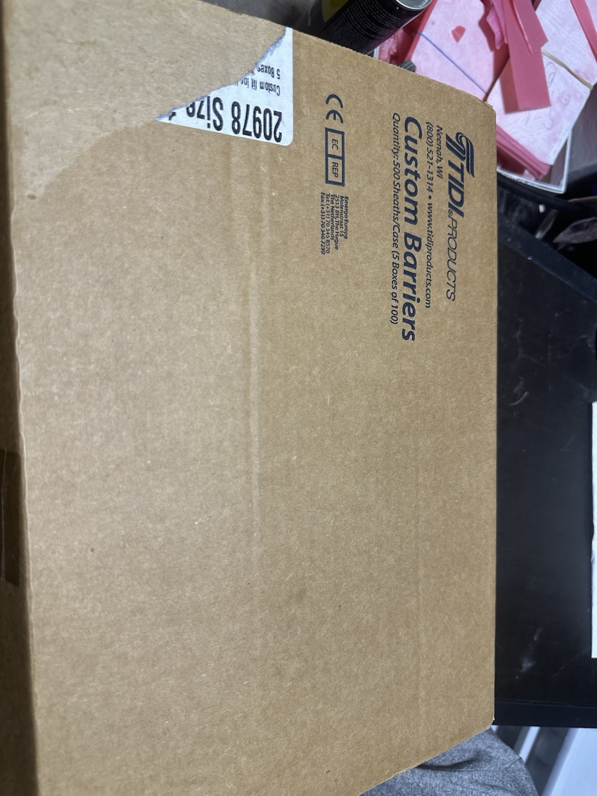 TIDI Products X-Ray Sheaths 3 boxes (100ct each) + Film Holders