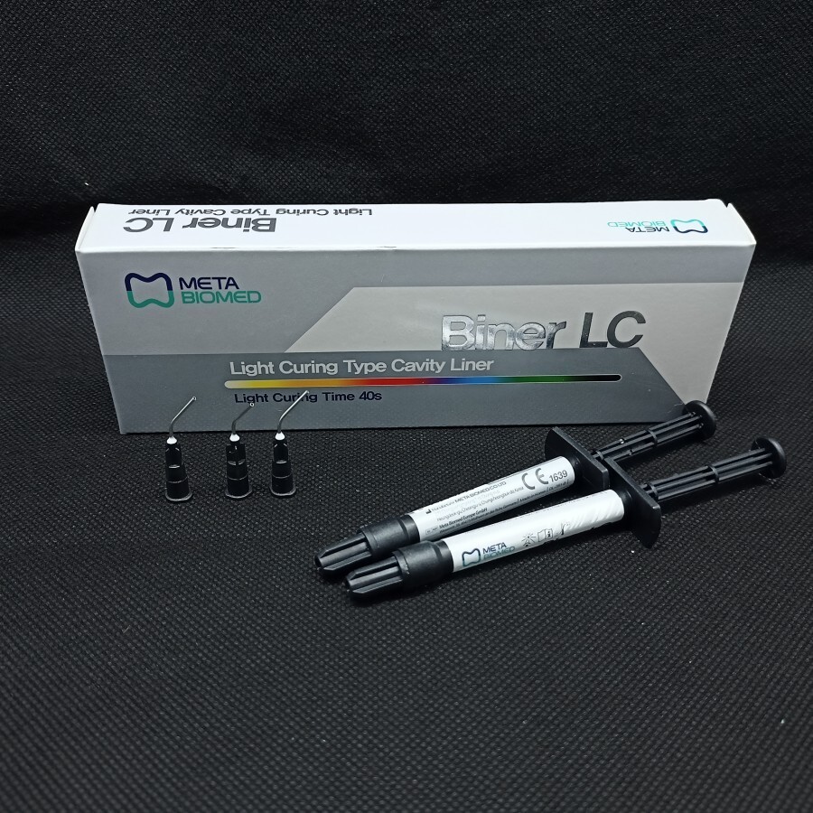 Meta Dental Biner LC Light Cured Radiopaque Fluoride Releasing Cavity Liner