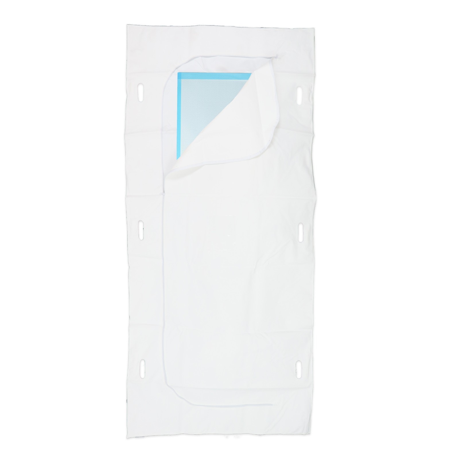Body Bags – 16 Mil 6 Handle Adult Size with Absorbent Pad (Case of 5)