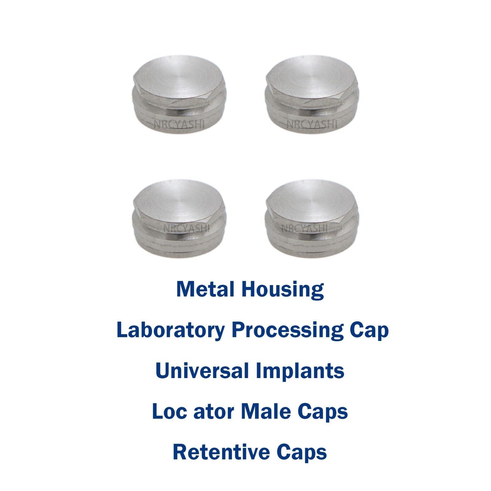 Implant Universal Retention Caps Set Insertion Extraction Tool Remove Core Tool
