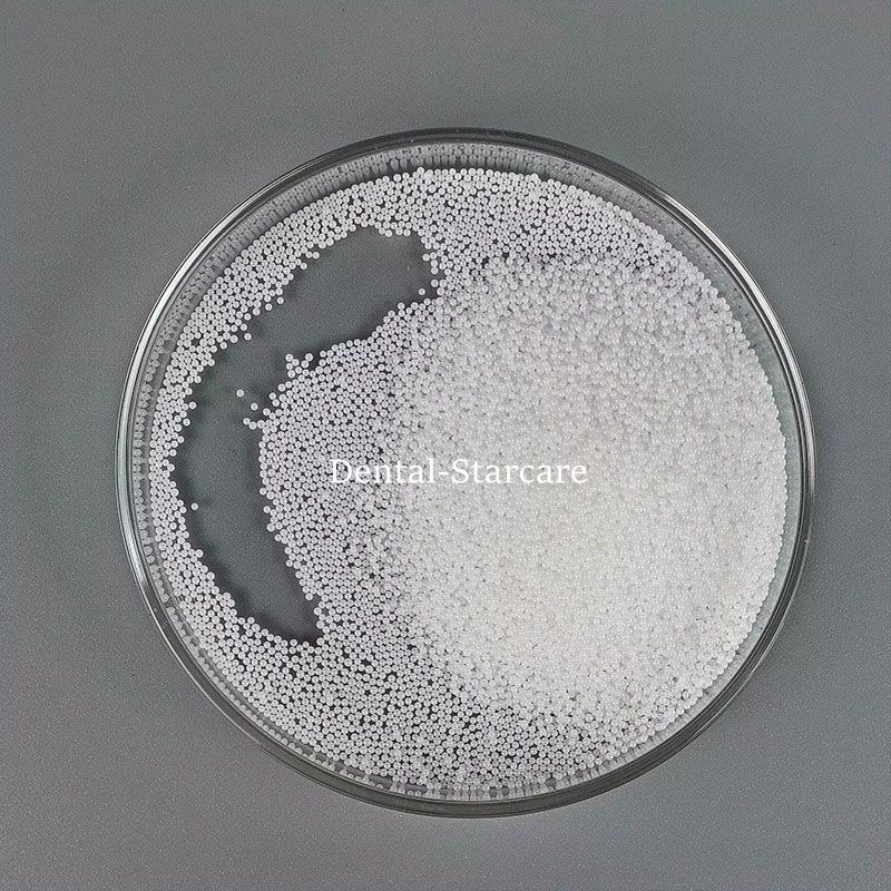 Dental Lab White Zirconia Sintering Beads Round 1mm/2mm Diameter 100g-1000g